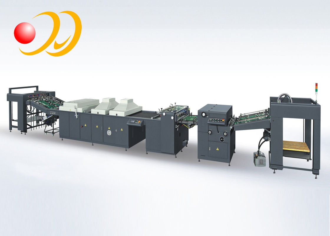 CE UV Coating Machine Deforming - Resistant With Powder Removing Section