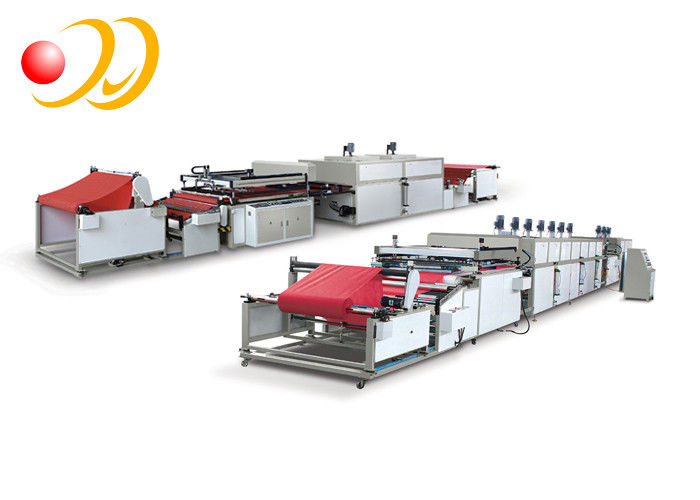 Roll To Roll Screen Printing Machine , Screen Print Press  NWF Series
