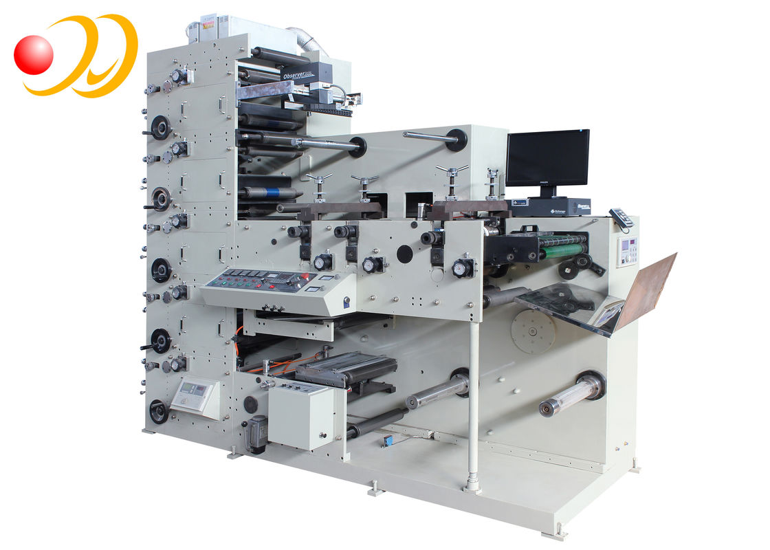 Multi - Function Flexo Printing Machine Automatic For Rotary Die Cutting