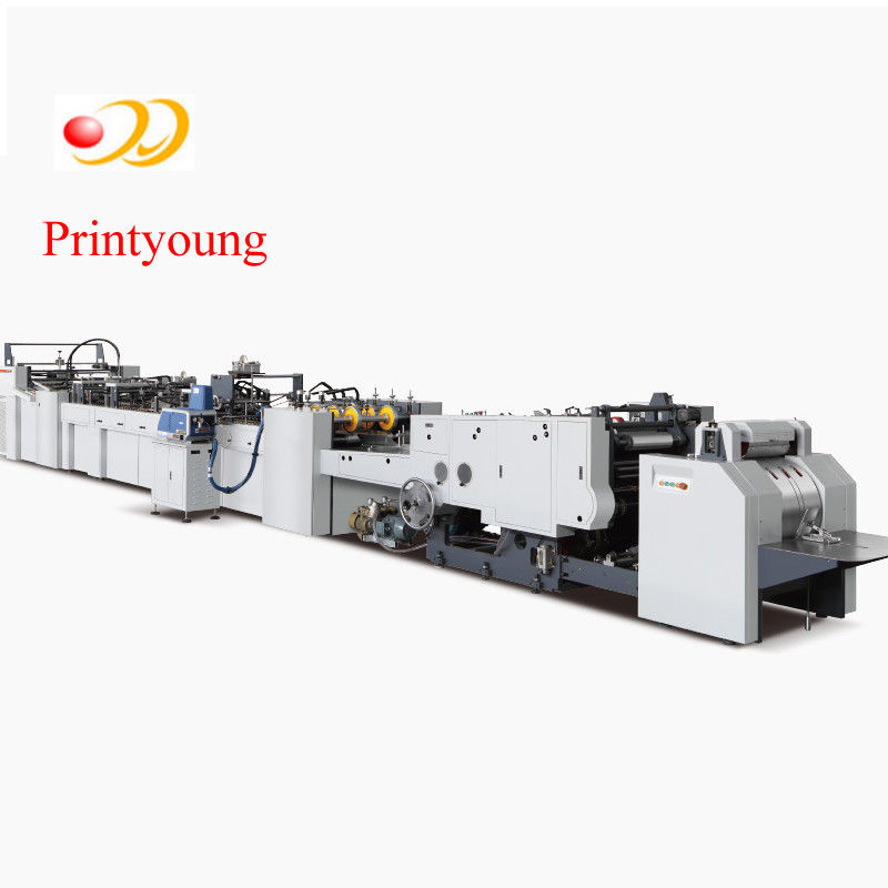 Automatic Sheet Feeding Paper Bag Making Machine With Handle Application