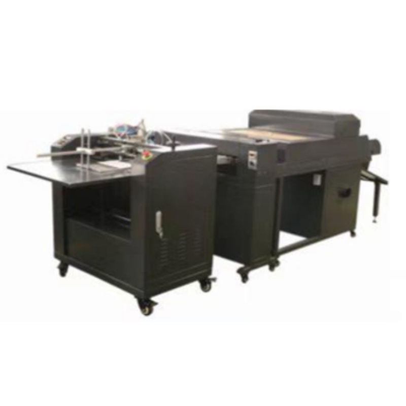 IR UV Coating Machine Wooden Case Package 695 KG Weight