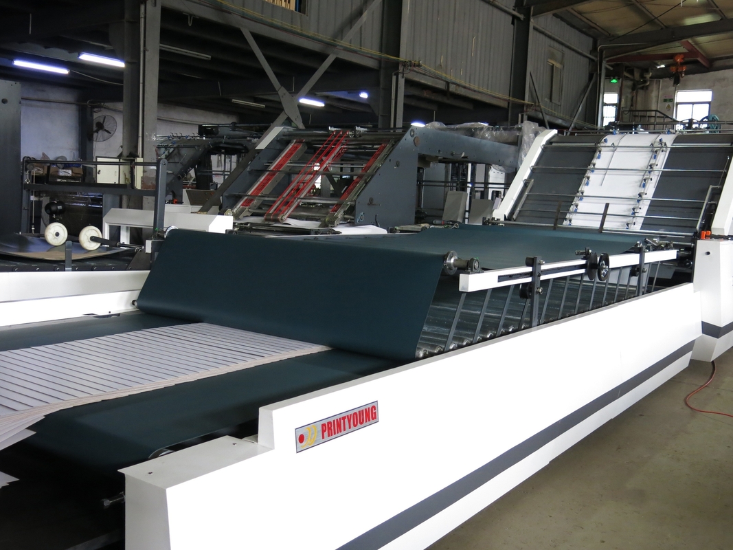 5500kg Fully Automatic Paperboard Corrugated Flute Laminator Machine With Engine Core Components