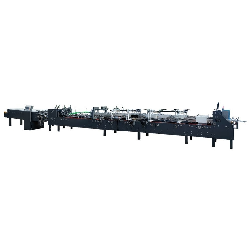 Modular Multifunction Automatic Four And Six Corner Box Folding Gluing Machine ZH-XC Series