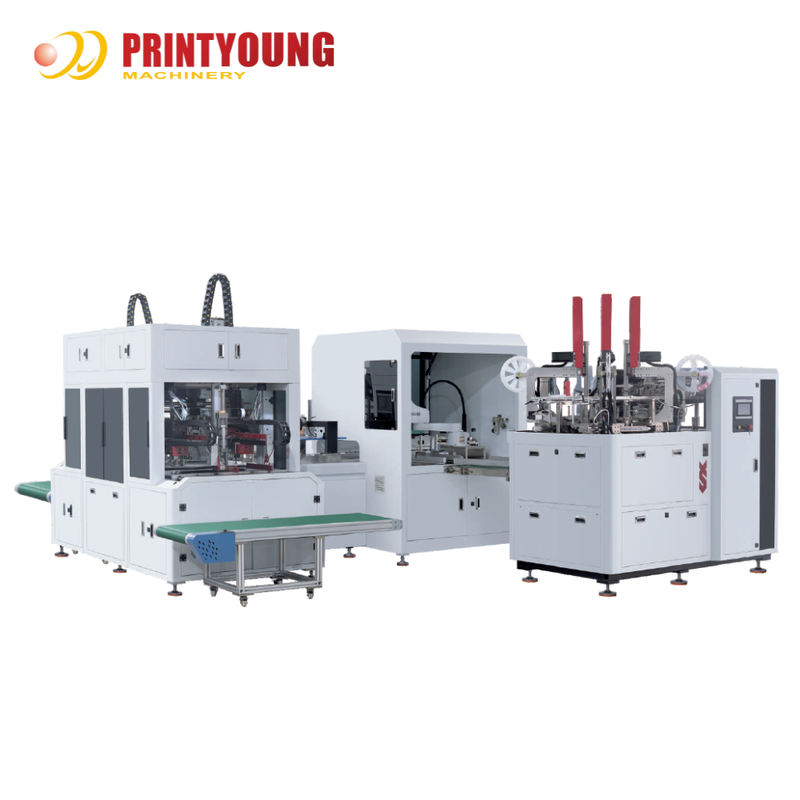 PRY-CS620B Automatic High Speed Rigid Box Making Machine for Carton/Paper 380V 48 Pcs/Min 1 Year Warranty