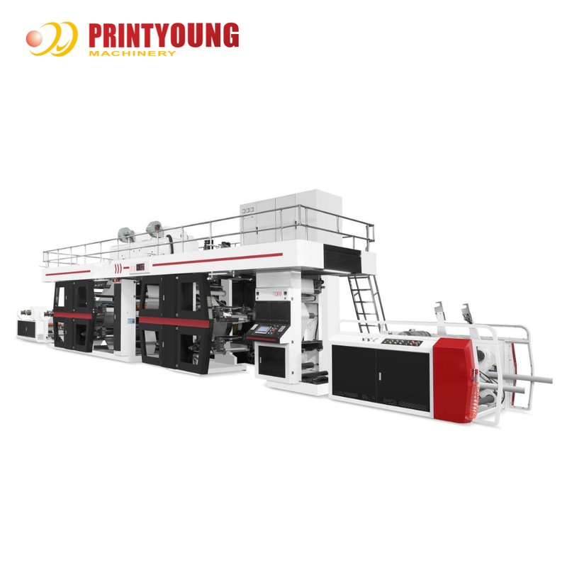 CI4+4-1000 Economic 4 Colors Full-Automatic High-Speed Flexo Printing Machine for PP Woven