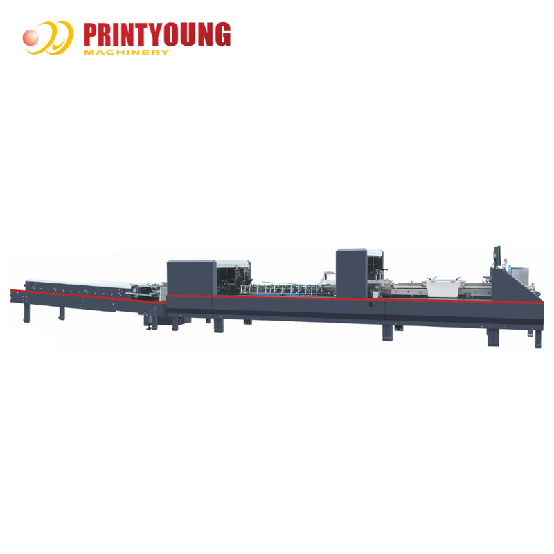ZH-XT Automatic Side Gluing Box Folder Gluer Machine