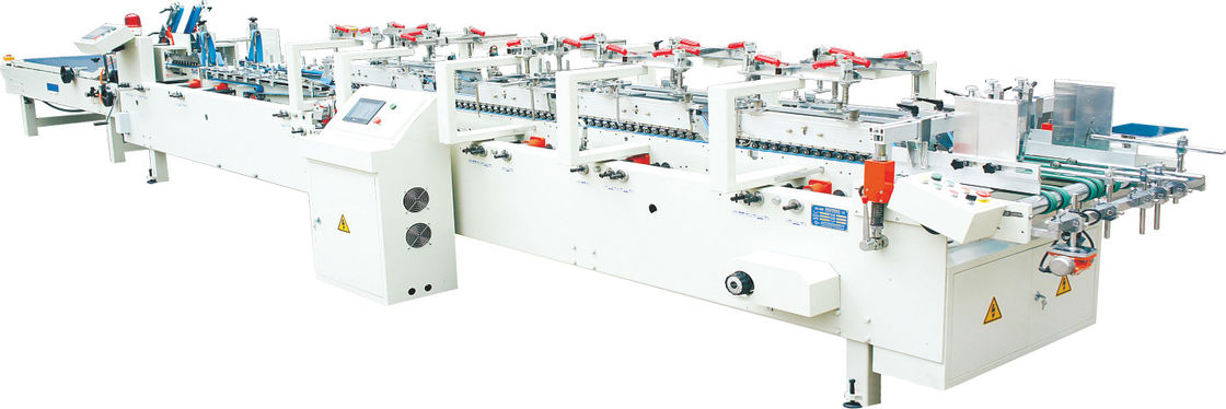 380v 50hz Box Folding Machine With Four And Six Corners Pizza Box CE Certificate